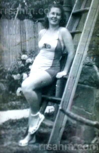 My Gran, circa 1950. She would have been around twenty years old, newly married.